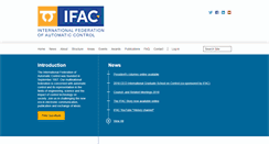 Desktop Screenshot of ifac-control.org