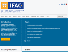 Tablet Screenshot of ifac-control.org